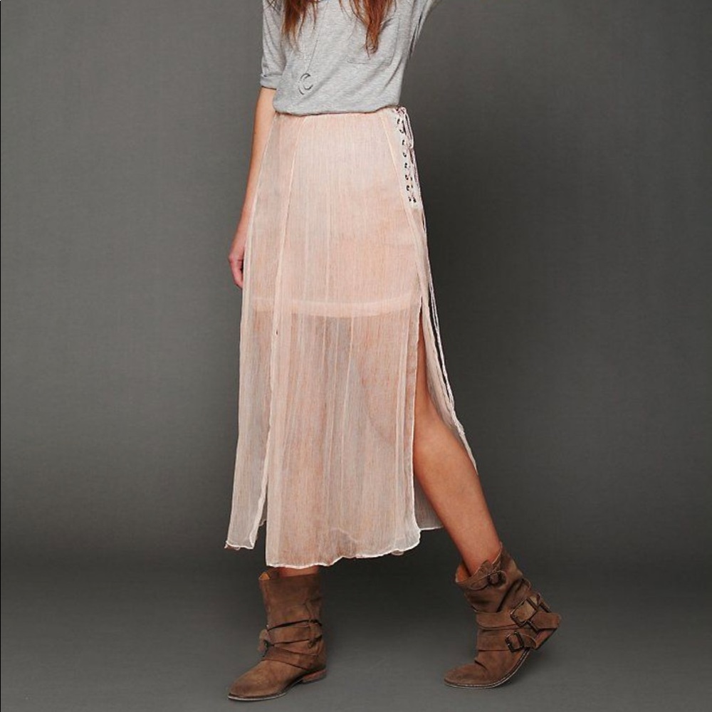 BNWOT Free People New Romantics Skirt